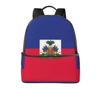 CNTDBU Flag of Haiti Backpack-Lightweight Travel Daypack with Laptop Sleeve