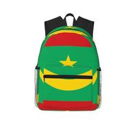 CNTDBU Flag of Mauritania Lightweight Backpack for Women Men-Casual Daypack for Travel Work, Laptop Bag for Daily Commute