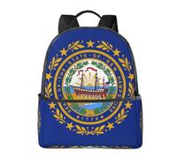 CNTDBU Flag of New Hampshire Backpack-Lightweight Travel Daypack with Laptop Sleeve