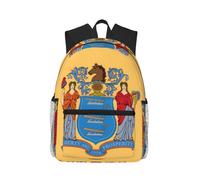 CNTDBU Flag of New Jersey Lightweight Backpack for Women Men-Casual Daypack for Travel Work, Laptop Bag for Daily Commute