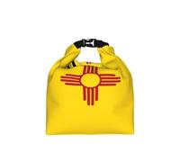 CNTDBU Flag of New Mexico Roll Top Lunch Bag for Work-Insulated Cooler Tote with Adjustable Size, Leakproof Food Carrier for Daily Use