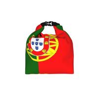 CNTDBU Flag of Portugal Roll Top Lunch Bag for Work-Insulated Cooler Tote with Adjustable Size, Leakproof Food Carrier for Daily Use
