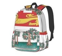 CNTDBU Flag of Prince Edward Island Lightweight Casual Backpack for Adults-Large Capacity Travel Daypack with Padded Straps, Water Resistant Commuter Bag