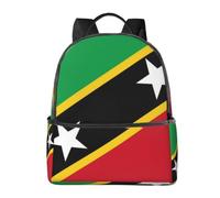 CNTDBU Flag of Saint Kitts and Nevis Backpack-Lightweight Travel Daypack with Laptop Sleeve