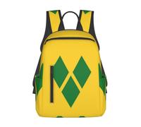 CNTDBU Flag of Saint Vincent and the Grenadines Lightweight Casual Rucksack-Large Capacity Daypack