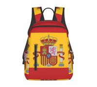 CNTDBU Flag of Spain Lightweight Casual Rucksack-Large Capacity Daypack