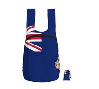CNTDBU Flag Of The Cayman Islands Foldable Backpack 16l-Lightweight Packable Daypack For Travel, Waterproof Hiking Rucksack With Zip For Men Women