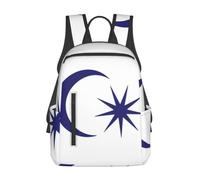 CNTDBU Flag of the Sultan of Johor Lightweight Casual Rucksack-Large Capacity Daypack