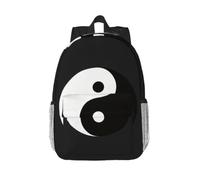 CNTDBU Flat Tao Symbol Laptop Backpack-Lightweight 15 Inch Travel Daypack