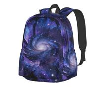 CNTDBU Flower of the Universe Lightweight Casual Backpack for Adults-Large Capacity Travel Daypack with Padded Straps, Water Resistant Commuter Bag