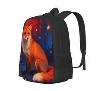 CNTDBU Fox Star Dream Lightweight Casual Rucksack-Large Capacity Daypack