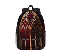 CNTDBU Gothic Revival Laptop Backpack-Lightweight 15 Inch Travel Daypack