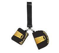 CNTDBU Grate Fulfilled Pun Wristlet Keychain Wallet For Women-Small Wrist Bag For Keys Cards, 2 Pack Zip Pouch For Running Gym Travel, Outdoor Sports