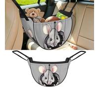 CNTDBU Grey rat Car Seat Organizer-Backseat Storage Bag for Travel