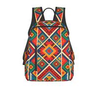 CNTDBU Guatemala Weave Lightweight Casual Rucksack-Large Capacity Daypack