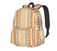 CNTDBU Guayabera Stitch Lightweight Casual Backpack for Adults-Large Capacity Travel Daypack with Padded Straps, Water Resistant Commuter Bag