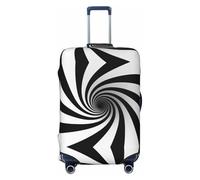 CNTDBU Infinite Spiral Vortex S Stretchy Suitcase Cover-Elastic Luggage Protector for Travel, Scratch Resistant Fit Most Suitcases