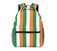 CNTDBU Irish flag Lightweight Casual Backpack-Water Resistant Daypack for Adults, Comfortable Travel Bag with Padded Shoulder Straps
