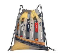 CNTDBU Locker Room Number Large Cinch Sack Bag-Waterproof Lightweight Rucksack For Gym Sports, Casual Drawstring Backpack For Travel Hiking