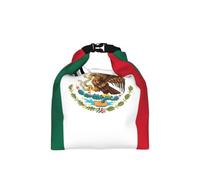 CNTDBU Mexico Flag Roll Top Lunch Bag for Work-Insulated Cooler Tote with Adjustable Size, Leakproof Food Carrier for Daily Use