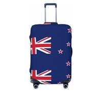 CNTDBU New Zealand Flag S Stretchy Suitcase Cover-Elastic Luggage Protector for Travel, Scratch Resistant Fit Most Suitcases