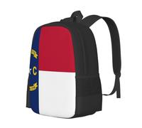 CNTDBU North Carolina State Flag Lightweight Casual Rucksack-Large Capacity Daypack
