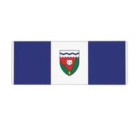 CNTDBU Northwest Territories Flag Extra Large Desk Mat 11.8x31.5-Non Slip Gaming Mouse Pad with Stitched Edge, Waterproof Keyboard Pad for Office
