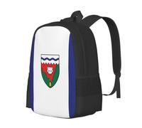 CNTDBU Northwest Territories Flag Lightweight Casual Rucksack-Large Capacity Daypack