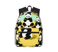 CNTDBU Pandas that eat bamboo Lightweight Backpack for Women Men-Casual Daypack for Travel Work, Laptop Bag for Daily Commute