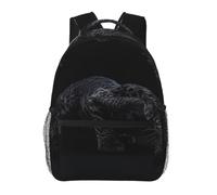 CNTDBU Panther Crawl Side Lightweight Casual Backpack-Water Resistant Daypack for Adults, Comfortable Travel Bag with Padded Shoulder Straps