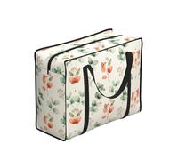 CNTDBU Plant Diary Heavy Duty Shopping Tote Bag-Waterproof Reusable Grocery Bag With Zip, Foldable Storage Bag For Travel Picnic