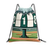 CNTDBU Scoreboard Flip Number Large Cinch Sack Bag-Waterproof Lightweight Rucksack For Gym Sports, Casual Drawstring Backpack For Travel Hiking