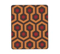 CNTDBU Shining Overlook Rubber Base Mouse Mat with Stitched Edge-Non-Slip Desk Mat for Office Gaming, Smooth Cloth Surface Multiple Vertical