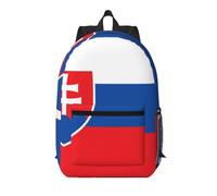 CNTDBU Slovakia National Flag 17 Inch Backpack-Lightweight Travel Daypack with Pockets
