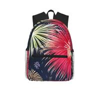 CNTDBU Splendid fireworks Lightweight Backpack for Women Men-Casual Daypack for Travel Work, Laptop Bag for Daily Commute