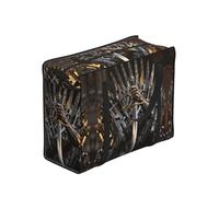 CNTDBU Sword Hand Throne Heavy Duty Shopping Tote Bag-Waterproof Reusable Grocery Bag With Zip, Foldable Storage Bag For Travel Picnic