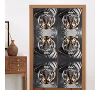 CNTDBU Tiger at rest Door Curtain 34x56 Inch-Room Divider Panel for Privacy, Entryway Screen for Kitchen Bedroom