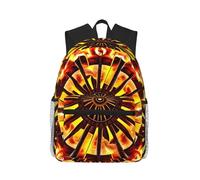CNTDBU Turning the flame Lightweight Backpack for Women Men-Casual Daypack for Travel Work, Laptop Bag for Daily Commute