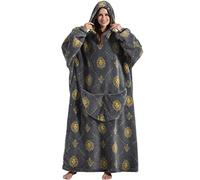 CNTSFS Oversized Hoodie Blanket Sweatshirt Hoodie Oversized Wearable Blanket Warm Sweatshirt with One Size Men Women, Lion 140 cm, One Size