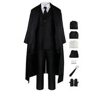 Cnulaueu Adult Bungo Stray Dogs Cosplay Costume Suit Anime Manga Halloween Outfit Dazai Osamu Uniform Coat (Dazai Osamu, XXL)