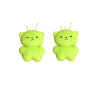 CNWEUFT Alien Cat Cartoon Stuffed Animal Keychain Accessories Creative Ugly Cute Backpacks Pendant Gift