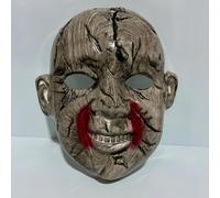 CNWEUFT Scary Creepy Horror Mask Realistic Bloody Cracked Design For Halloween Parties Haunted House
