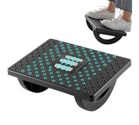 Cnwinu Foot Rest Under Desk,Ergonomic Adjustable Foot Rest Foot Stool with Massage Roller for Under Desk,Footrest Improved Pressure Relief Straightening Hunchback