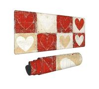 Cnyaunfi Heart Large Gaming Desk Mat 100x50cm YF-2835