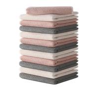 Cnyobvi 12Pack Barista Towels, Barista Microfiber Cloths, Coffee Cleaning Accessories for Espresso Machine, Steam Wand, Countertop,12”x12”
