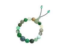 CNYTPE Five Elements Balance Feng Shui Bracelet - Energy Cycle Jewelry for Men Women - Original Crystal Design for Good Luck, Abundance, Protection & Harmony, One Size, Natural crystal, no gemstone