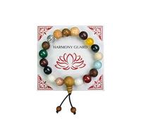 CNYTPE Men/Women 18-Seed Feng Shui Bracelet - Ancient Temple Blessing Jewelry with Oriental Wisdom & American Aesthetics - Good Luck & Wealth Guardian for Daily Balance, One Size, tree, no gemstone