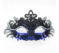 CNYUON 5pcs Party, Film And Television Performance, Eye Mask, Metal Painted Diamond, Holiday Dance(Color11)