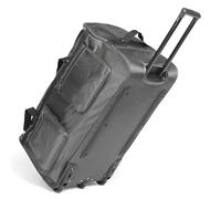 CNYUON Rolling Duffel Bag with Wheels Large Capacity 150L Rolling Luggage Trolley Bags with Wheels Waterproof Oxford Duffel Bag Wheeled Bag Travel Suitcase Luggage for Travel, Work(Gray)