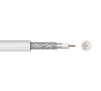 Co-Axial RG59 TV CU PVC White Cable - 100m